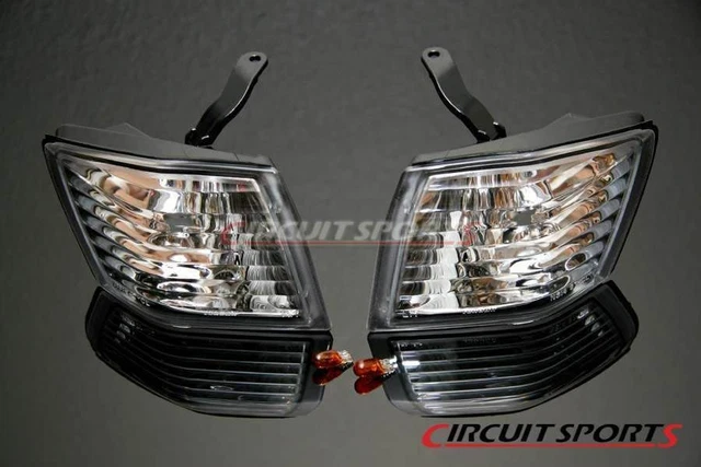Circuit Sports Clear Front Corner Lights set for 97-98 Nissan S14 Kouki Circuit Sports Clear Front Corner Lights set for 97-98 Nissan S14 Kouki