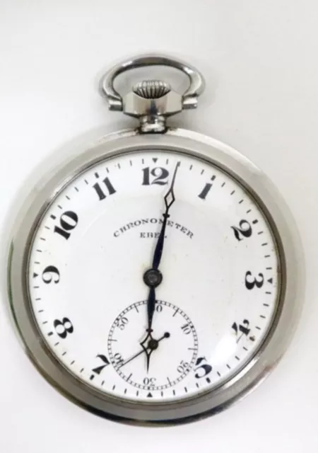 KREL Chronometer Taschenuhr mit Sekundenzeiger