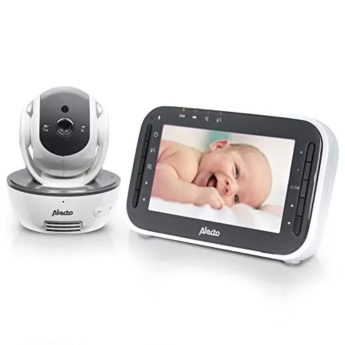 Alecto DVM200M Funk Babyphone steuerbarer Kamera - 100% strungsfreie Babyfon - I