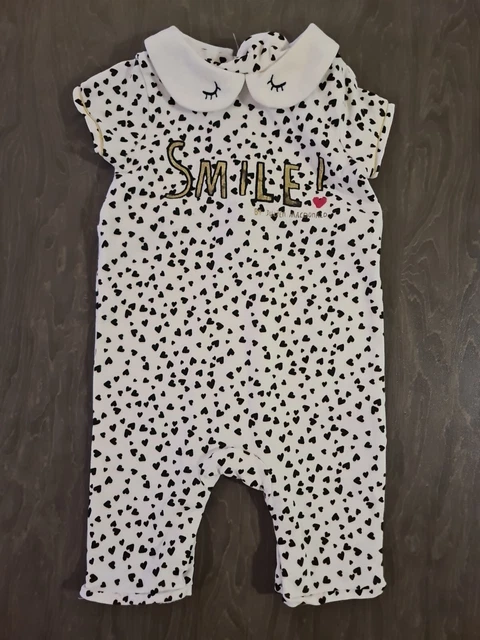 MOTHERCARE Abito con pagliaccio estivo 10 libbre JULIEN MACDONALD per bambine fino a un mese