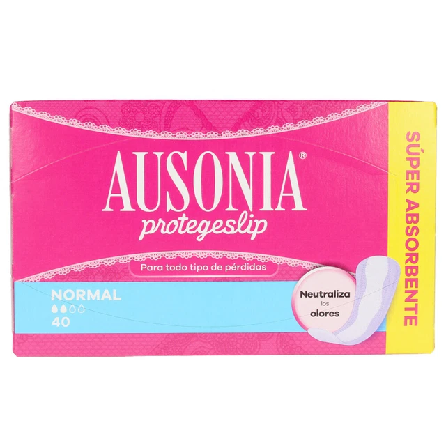 Higiene Ausonia mujer AUSONIA protegeslip normal 40 u