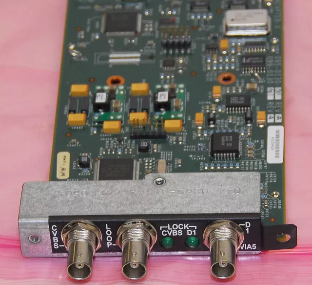 Divicom MV50 MV45 MV40 Harmonic Video Input Adapter V Module 095-0130-001