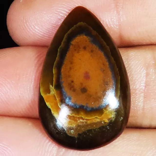 23.15 Cts Natural Iron Tiger Eye Cabochon Loose Gemstone, Tiger Eye For Jewelry