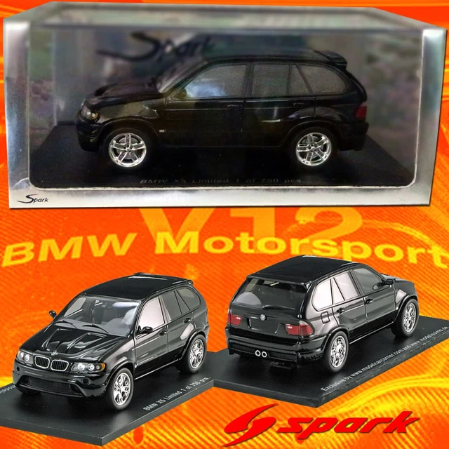 352) SPARK - BMW X5 V12 Le Mans black limited 750 pcs - Mint in box