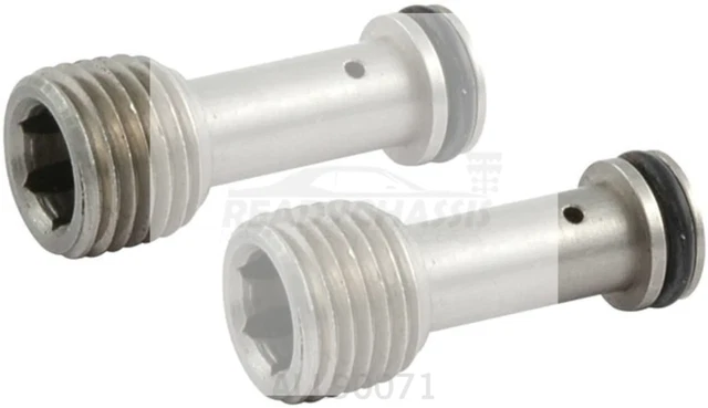 Allstar Performance Oil Restrictors Bowtie Block for Chevy 1pr ALL90071