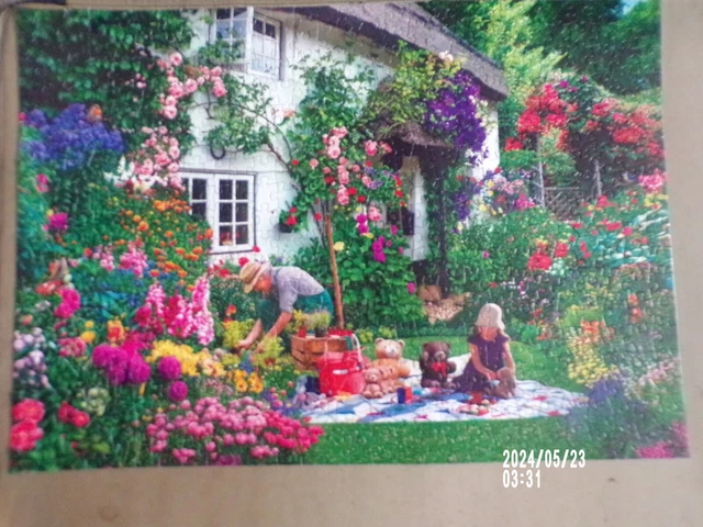 HOP HOUSE OF Puzzles Teddy Bears Picnic Big 500 Piece Jigsaw Puzzle ...