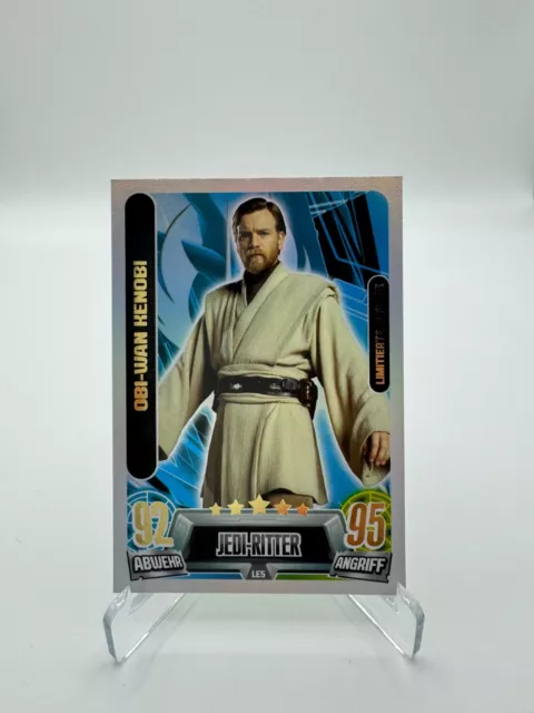 Topps Star Wars Force Attax TCG Karte Movie Serie 2 Obi Wan Kenobi LE5