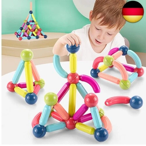 Magnetische Stbe Und Kugeln