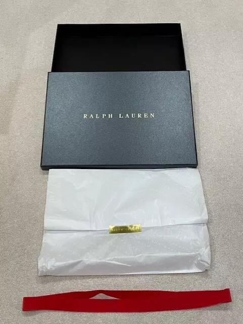 AUTHENTIC GENUINE RALPH Lauren Empty Festive Gift Box 32cm 23cm 4cm 14.99 PicClick UK