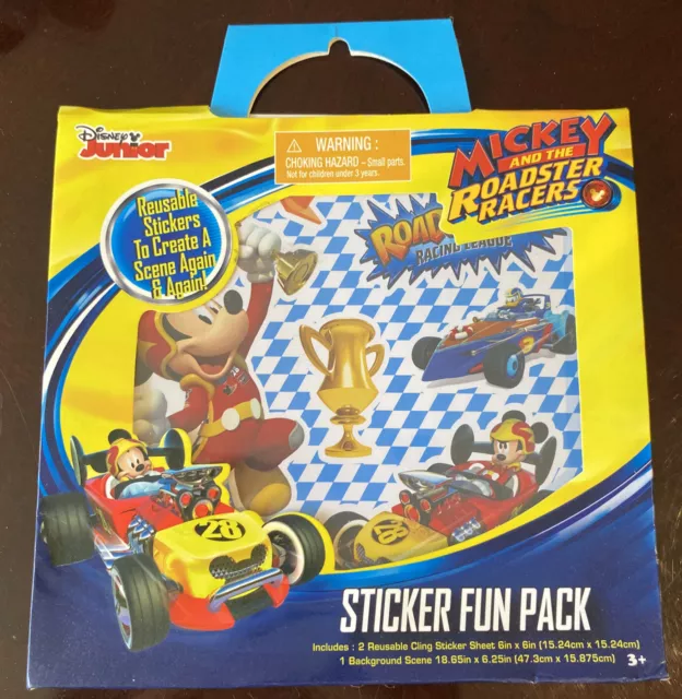 Mickey And The Roadster Racer Sticker Fun Pack