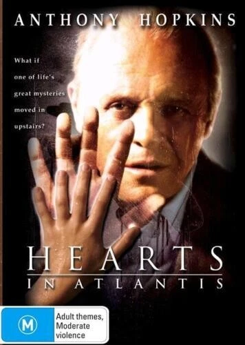 HEARTS IN ATLANTIS DVD - Anthony Hopkins (Region 4) **BRAND NEW & SEALED**