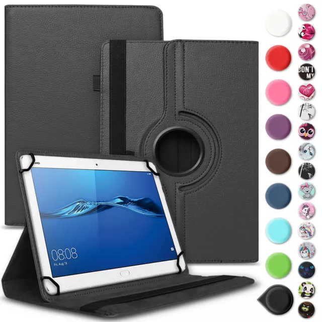 Tablet Hülle für Huawei Mediapad T1 T2 T3 10 Tasche Schutzhülle Case 360 Drehbar