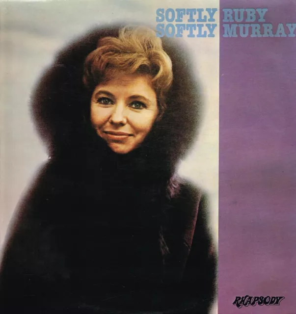 Ruby Murray Softly Softly LP vinyl UK Rhapsody 1970 RHAS9018