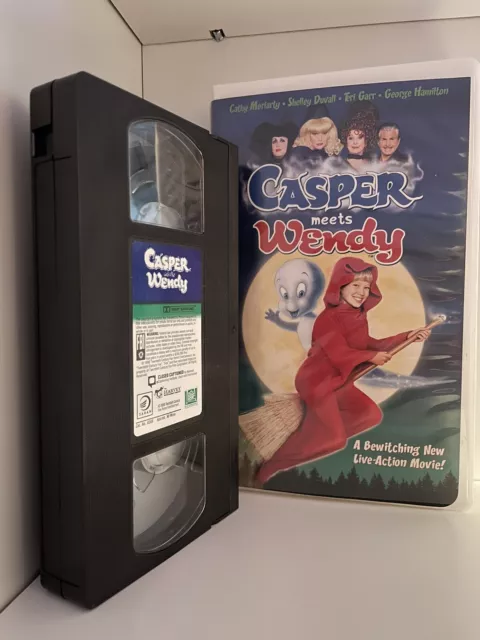 CASPER MEETS WENDY (VHS ‘98Movie) Bewitching Rated PG Family Fun ...