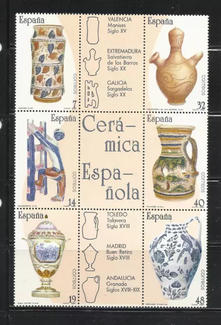 ESPAÑA. Año: 1987. Tema: ARTESANIA ESPAÑOLA. CERAMICA.