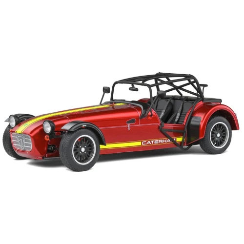 CATHERAM SEVEN 275 2014 ACADEMY METALLIC RED & YELLOW 1:18 Solido Auto Stradali