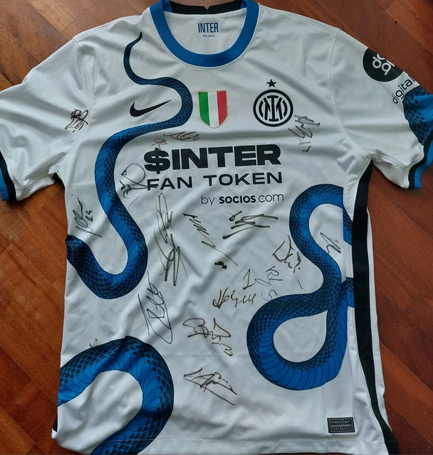 Maglia inter sales autografata