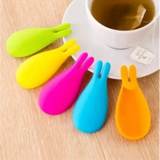Silicone Cup Decoration Material Safety Silicone Spoon Holder