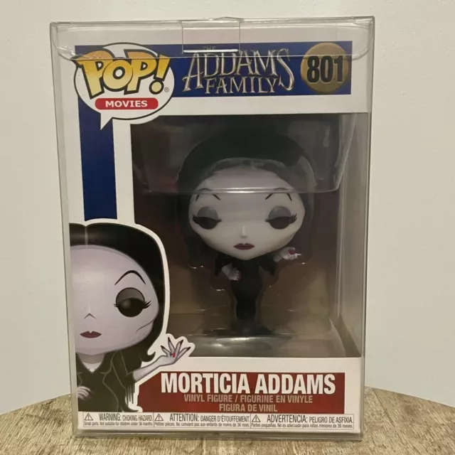 Funko Pop Morticia Addams #801 Movie NEW VAULTED RARE RETIRED POP-PROTECTOR