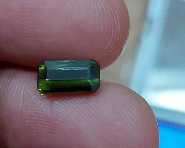 Natural Untreated Green Tourmaline Gemstone