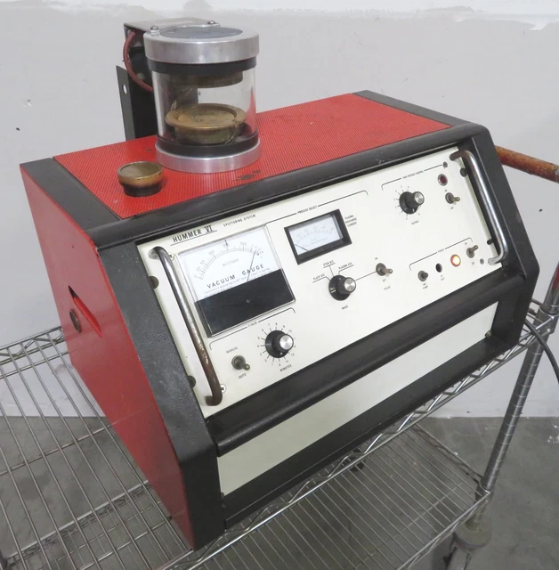 C187645 Technics Hummer VI (HU VI) Sputtering System, Glass Chamber, Ulvac Pump