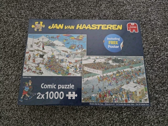 JAN VAN HAASTEREN Break A Leg Eleven City Icetour 2x1000-teilige