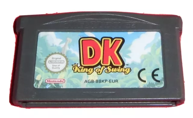 GBA DK King of Swing (EUR] Donkey Kong Game Boy Advance Nintendo Super *JRF*
