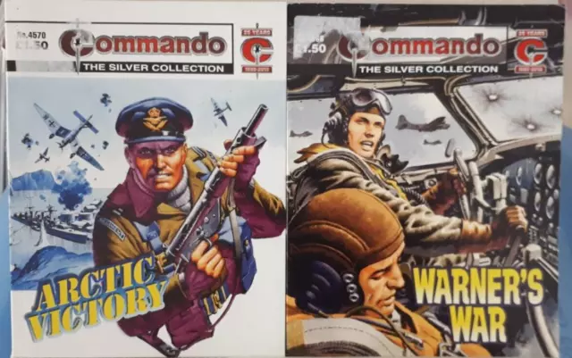 Commando War Comics x 2  ...  Nos.  4566  /  4570      ( New )