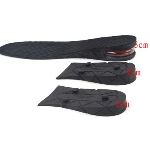 Par Plantillas Elevación de Talón Para Zapatos Plantar Con Almohada Ad Aire 7 CM