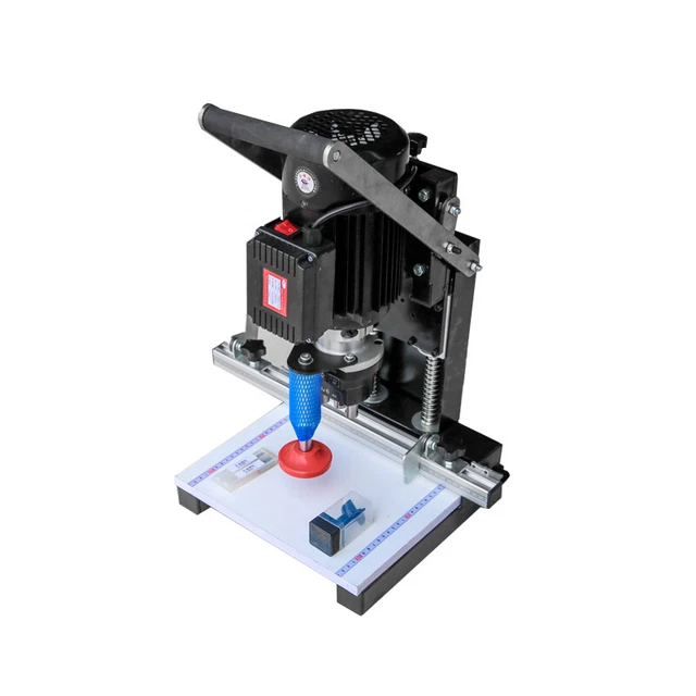220V Portable Hinge Drill Cabinet Furniture Plate Drill Hole Punching Machine