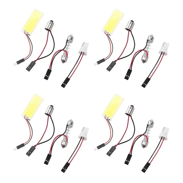 Lot De 10 Adaptateurs Câble Lampe Auto T10 BA9S - Uxcell - Neuf