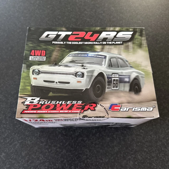 CARISMA GT24 Mitsubishi Lancer Evolution 4 4WD 1/24 Brushless Micro Rally Rtr 7317