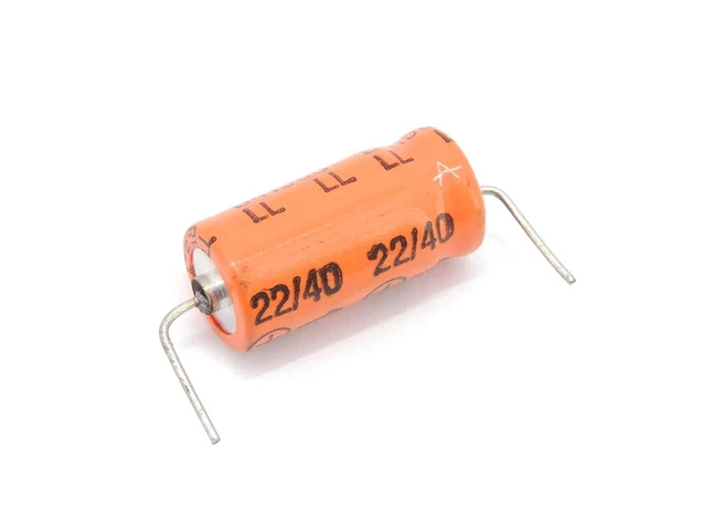 2 x Siemens MKL B32120 Axiale Kondensatoren 0,1uF 100nF/250V - Audio Grade - NOS