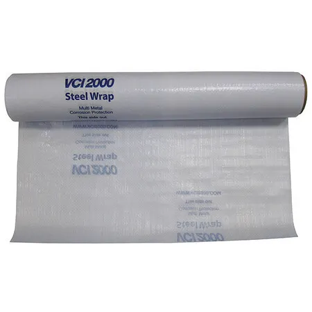 ZORO SELECT VSW00004 Steel Wrap Woven Films,600 ft Roll