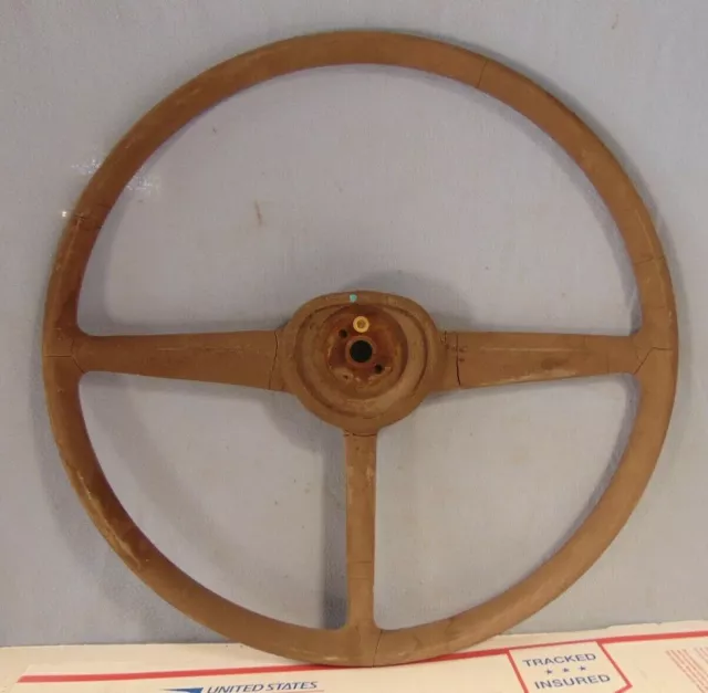 1947 48 49 50 51 52 1953 Era Chevrolet Truck Steering Wheel Original Patina L@@K