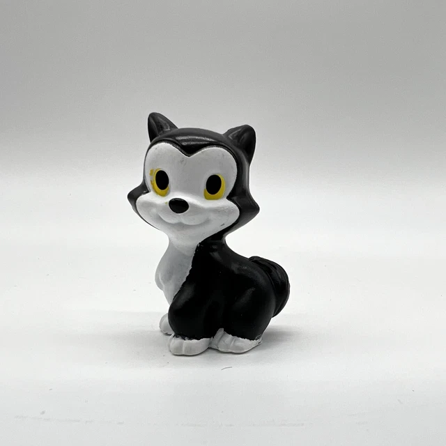 Disney Pinocchio Figaro Cat PVC Figure Cake Topper 2" Minnie's Pet 2017 Mattel