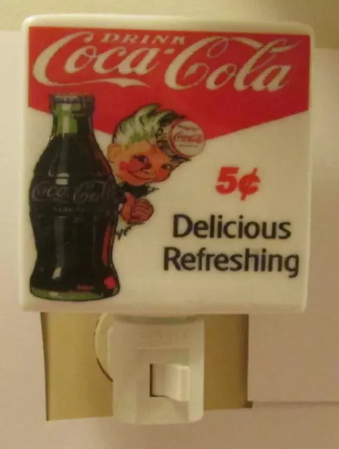 Super Nice Coca Cola Porcelain Night Light