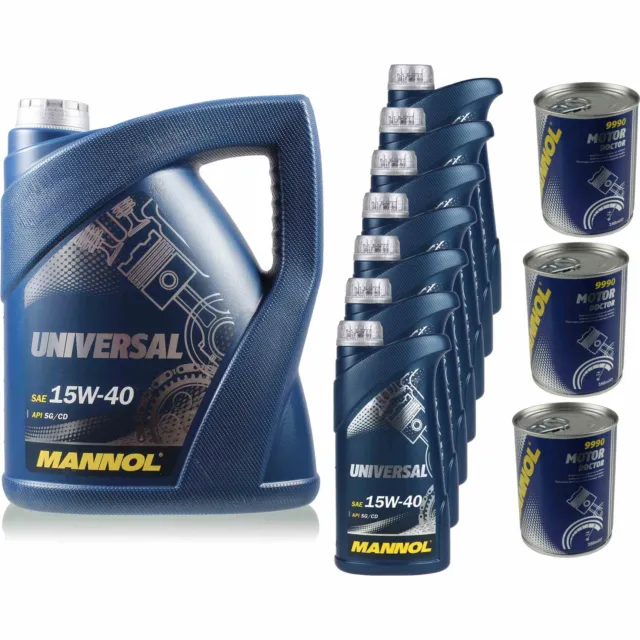 12L Huile de Moteur MANNOL Universel 15W-40