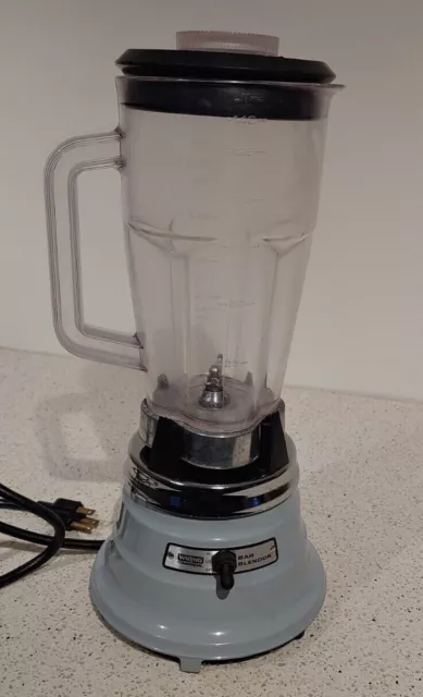 Waring Commercial Bar Blender (Blendor) 2-speed with Plastic Pitcher USA BB1000
