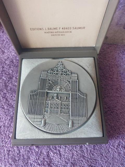 Médaille Ancienne Boxer Club De France - Argent 2ème Édition J.Balme Saumur