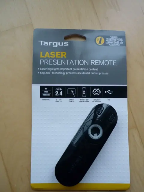 Targus (AMP13EU) Wireless Presenter  - Laser Pointer - USB