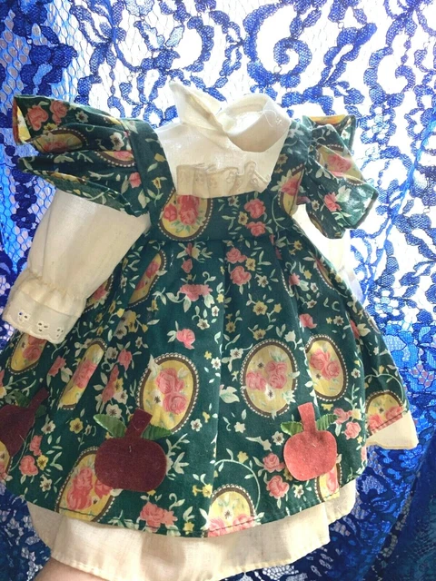 Petite Robe Pour Poupée Ancienne - Jumeau, Bru, Steiner - Occasion