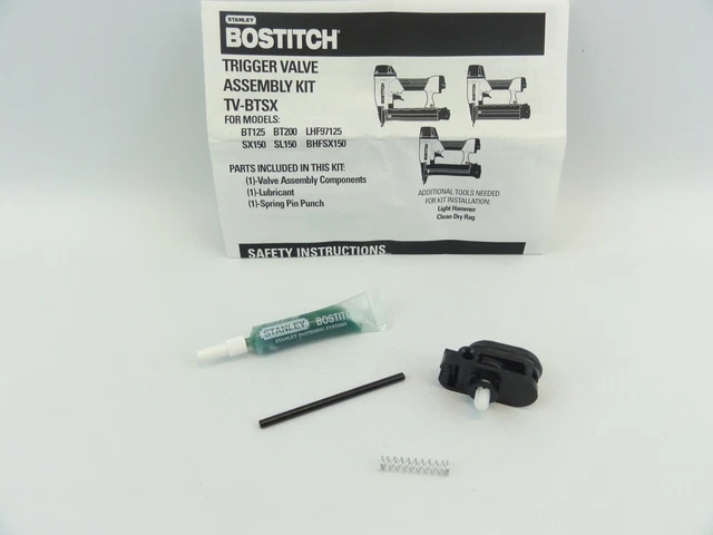 Bostitch TV-BTSX Trigger Valve Kit-New-OEM-SX150 BT125 BT200 FN16250 LHF97125 ++