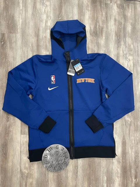 NIKE ON COURT OKC OKLAHOMA CITY THUNDER NBA HOODED THERMA FLEX WARMUP  JACKET XXL