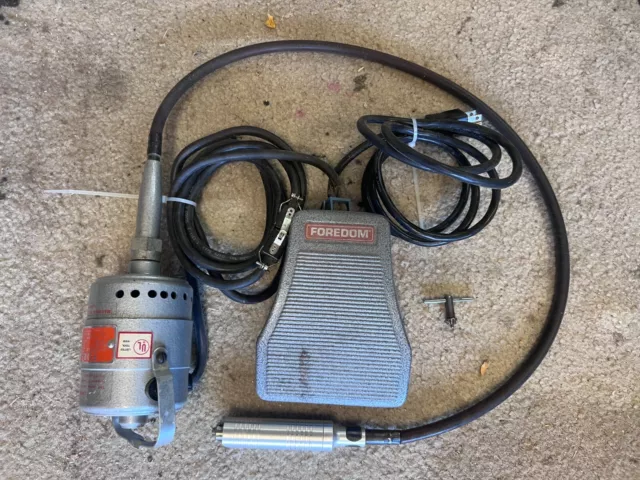 Foredom Rotary Tool Series R 1.0 Amp 110 Volt w/ Foot Pedal & Shaft