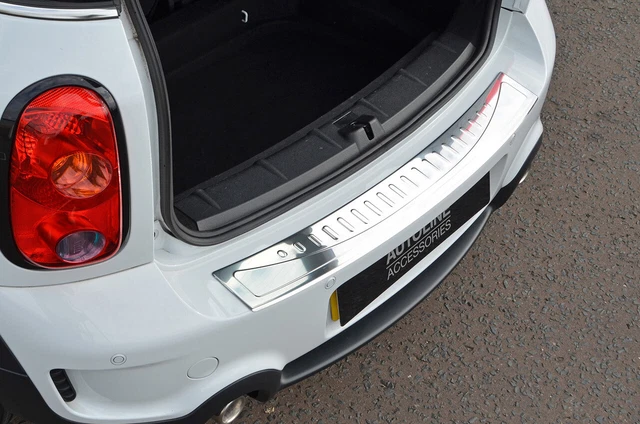 Protection Seuil De Coffre En Inox Chromé Pour Mini Countryman R60 (2010-2017) | Anti-rayures, Facile à Coller