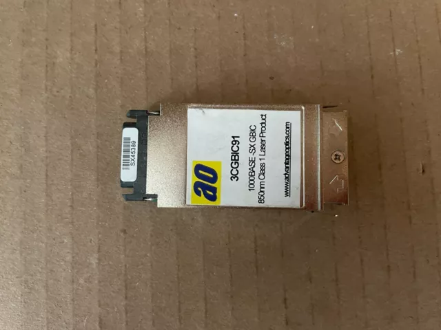 Genuine Ao 3Cgbic91 1000Base Gbic - 1 X 1000Base-Sx Transceiver / Fbt-6