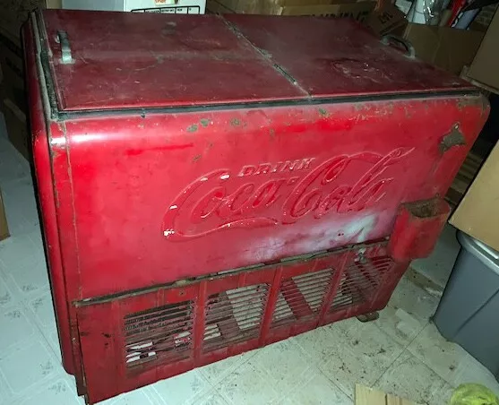 1930s Westinghouse Coca Cola Master Electric Wet Box Cooler w/ Orig Motor RARE!!