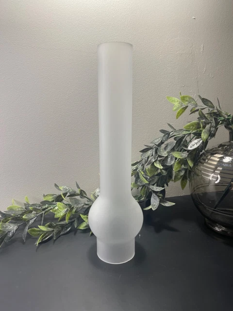 NOLITOY Abat-Jour Verre Clair Pour Lampe à Pétrole - Remplacement Cheminée Vintage Hauteur Pratique