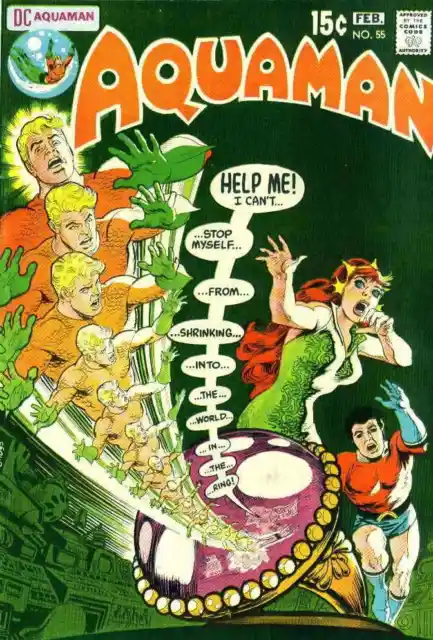 Aquaman (1st Series) #55 VG; DC | low grade - February 1971 Neal Adams Mera Aqua